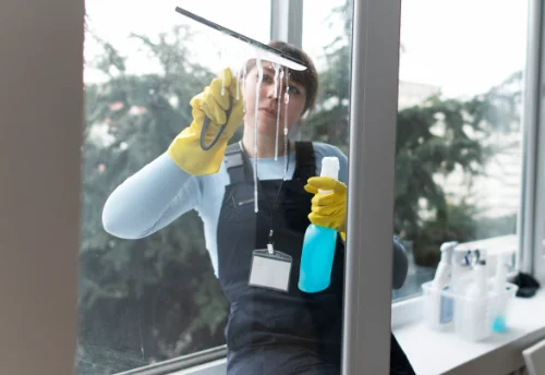Nettoyage de vitres intérieures et extérieures au Malzieu-Forain